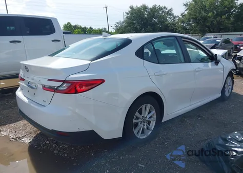 2025 Toyota Camry Le из США, поврежденный, VIN 4T1DAACK7SU009304